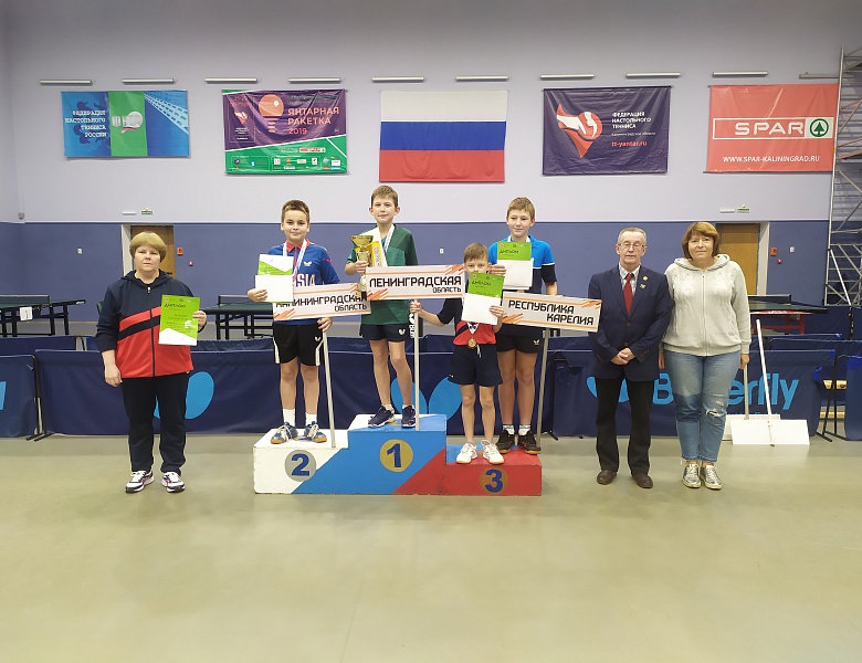 1 Межрегиональный турнир по настольному теннису "Янтарный берег"