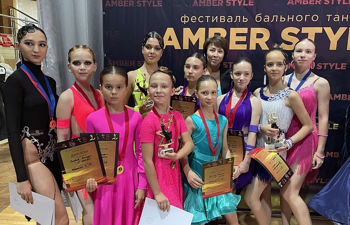 Успешное участие в турнире г. Калининграда по спортивному бальному танцу