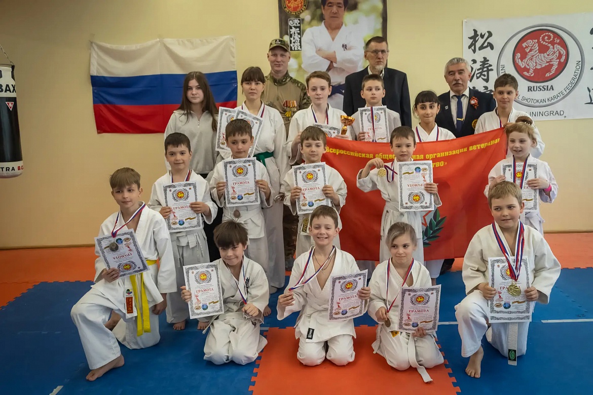 Юные спортсмены продемонстрировали мастерство и волю к победе на объединённом турнире по каратэ «Сётокан»
