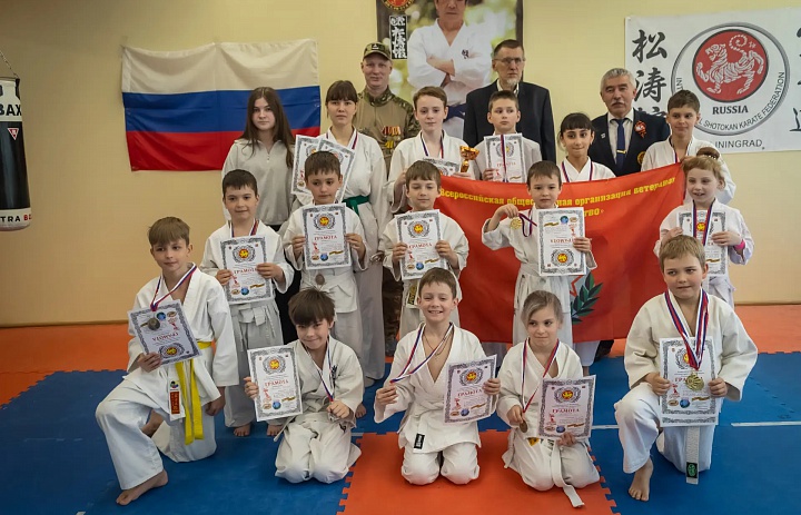 Юные спортсмены продемонстрировали мастерство и волю к победе на объединённом турнире по каратэ «Сётокан»